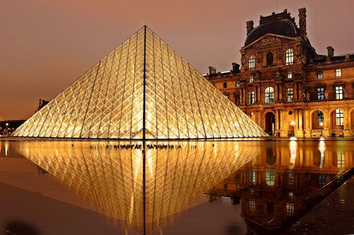 gratis Clear Glass Museum Tijdens Golden Hour Stockfoto